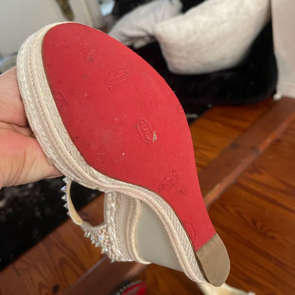 Christian Louboutin iridescent wedges - Picture 6 of 6